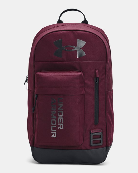 Unisex UA Halftime Backpack, Maroon, pdpMainDesktop image number 0